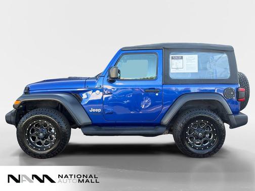 Ocean Blue Metallic Clearcoat 2018 Jeep Wrangler Sport