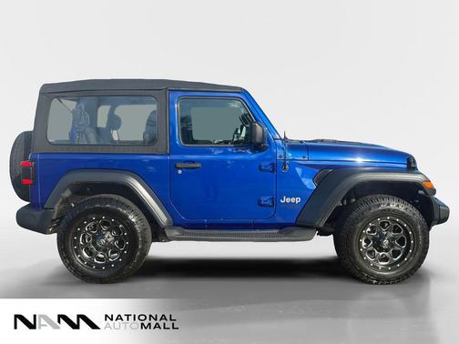 Ocean Blue Metallic Clearcoat 2018 Jeep Wrangler Sport