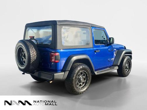 Ocean Blue Metallic Clearcoat 2018 Jeep Wrangler Sport