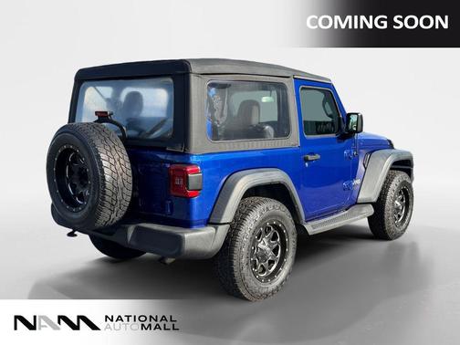 Ocean Blue Metallic Clearcoat 2018 Jeep Wrangler Sport