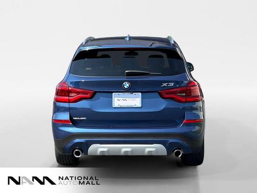 Blue Metallic 2018 BMW X3 xDrive30i