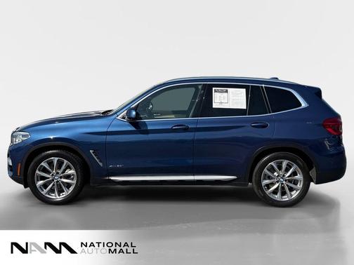Blue Metallic 2018 BMW X3 xDrive30i