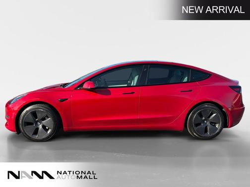 Red Multi-Coat 2021 Tesla Model 3 Long Range