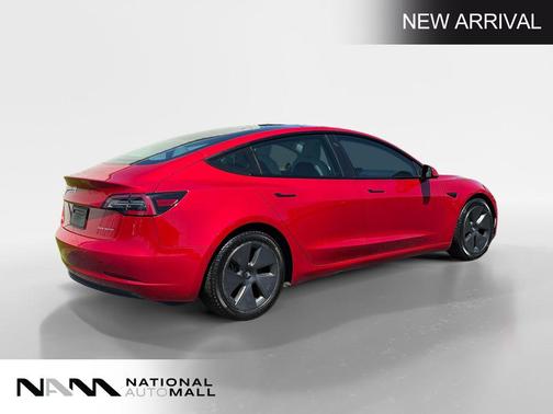 Red Multi-Coat 2021 Tesla Model 3 Long Range