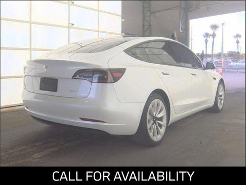 Pearl White Multi-Coat 2021 Tesla Model 3 Long Range