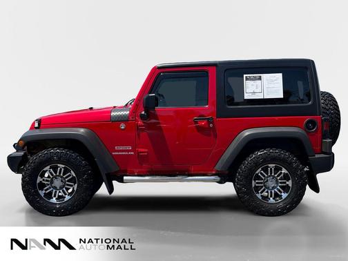 Flame Red Clearcoat 2012 Jeep Wrangler Sport