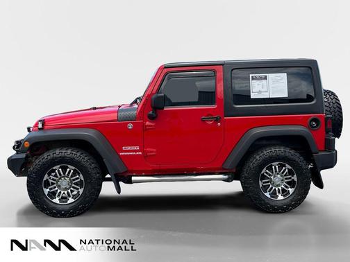 Flame Red Clearcoat 2012 Jeep Wrangler Sport