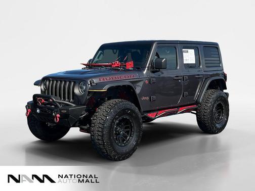 Granite Crystal Metallic Clearcoat 2019 Jeep Wrangler Unlimited Rubicon