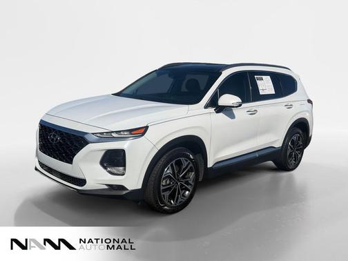 Quartz White 2019 Hyundai SANTA FE Ultimate 2.0T