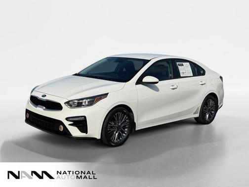 Clear White 2021 Kia Forte LXS