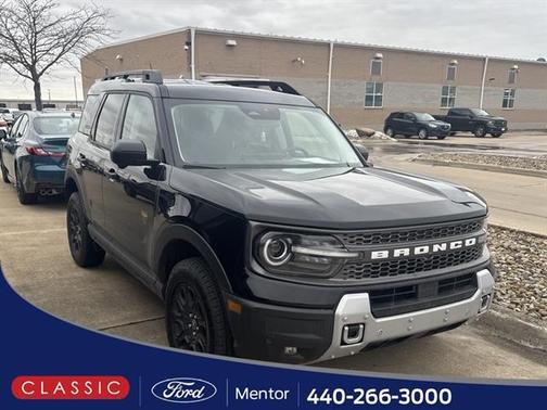 SHADOW BLACK 2025 Ford Bronco Sport BADLANDS SUV