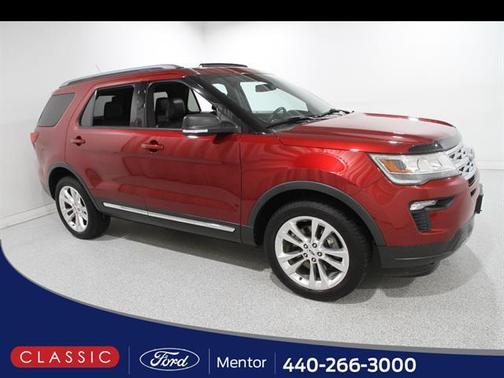 Ruby Red Metallic Tinted Clearcoat 2019 Ford Explorer XLT