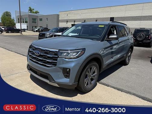 Vapor Blue 2026 Ford Explorer Active