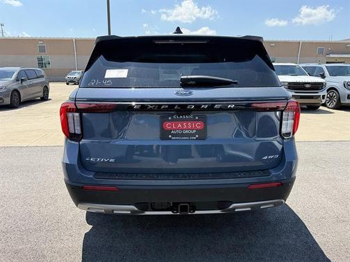 Vapor Blue 2026 Ford Explorer Active