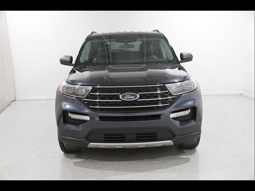 Atlas Blue 2023 Ford Explorer XLT