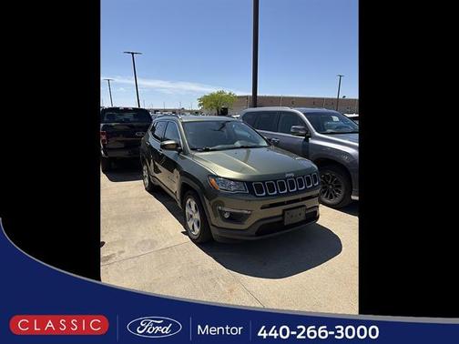 Olive Green Pearl 2019 Jeep Compass Latitude