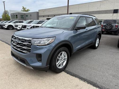 Vapor Blue 2026 Ford Explorer Active