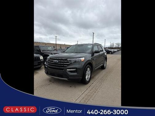 Green 2023 Ford Explorer XLT