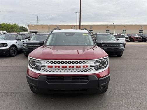 Ruby Red Metallic Tinted Clearcoat 2026 Ford Bronco Sport Heritage