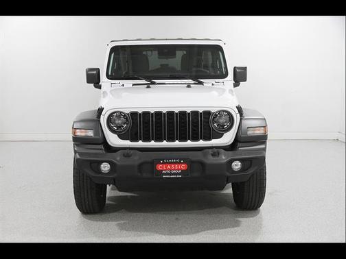Bright White Clearcoat 2024 Jeep Wrangler Sport