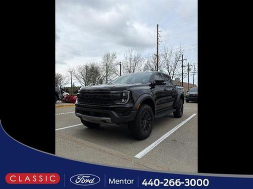 Shadow Black 2025 Ford Ranger Raptor