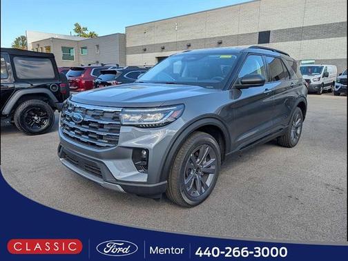 Gray 2026 Ford Explorer Active