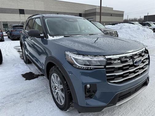 Medium Blue Metallic 2026 Ford Explorer Active