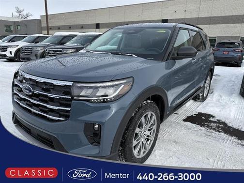 Medium Blue Metallic 2026 Ford Explorer Active