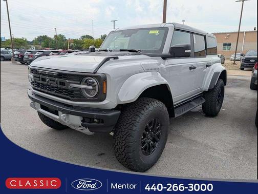 Gray 2026 Ford Bronco Raptor
