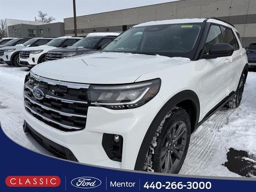 Star White 2026 Ford Explorer Active