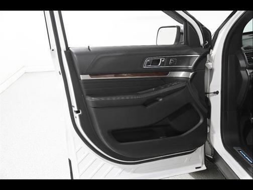 White Platinum Tri-Coat Metallic 2018 Ford Explorer Platinum