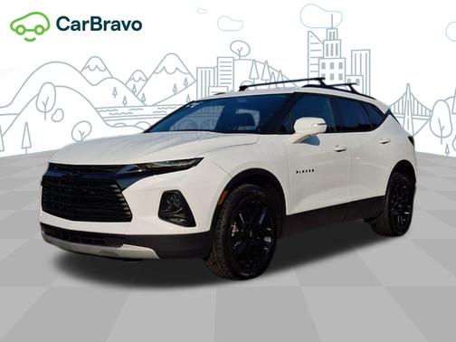 Summit White 2022 Chevrolet Blazer 3LT