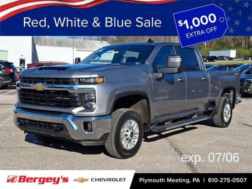 Sterling Gray Metallic 2025 Chevrolet Silverado 2500 LT