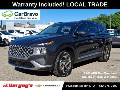 Portofino Gray 2022 Hyundai SANTA FE SEL