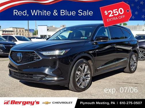 Majestic Black Pearl 2023 Acura MDX Technology Package