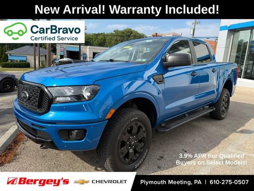 Velocity Blue Metallic 2023 Ford Ranger XLT