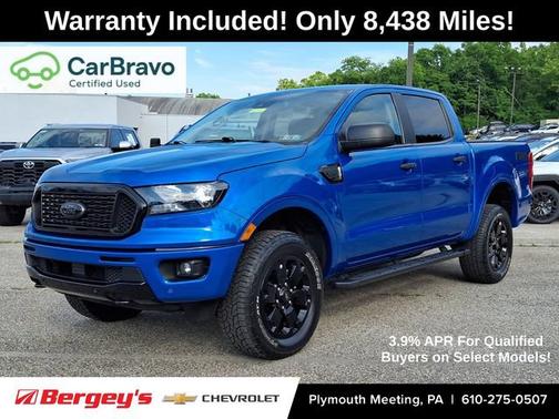 Velocity Blue Metallic 2023 Ford Ranger XLT