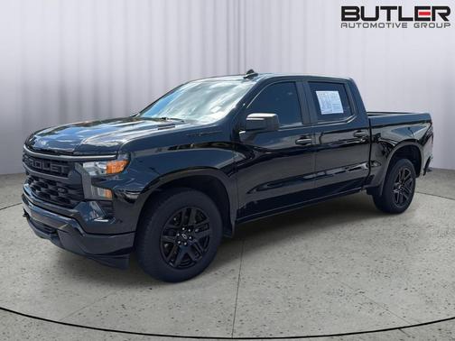Black 2024 Chevrolet Silverado 1500 Custom