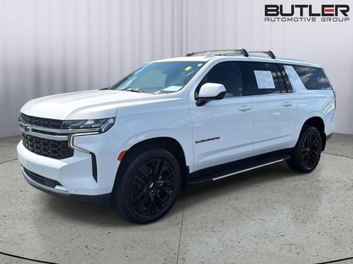 Summit White 2023 Chevrolet Suburban LS