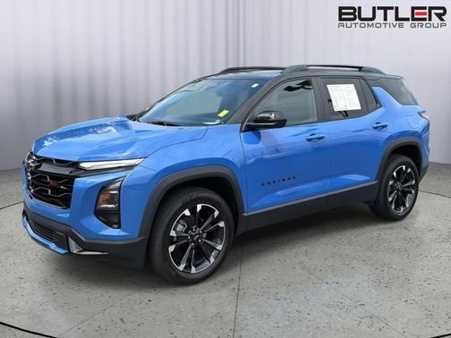 Reef Blue Metallic 2025 Chevrolet Equinox RS