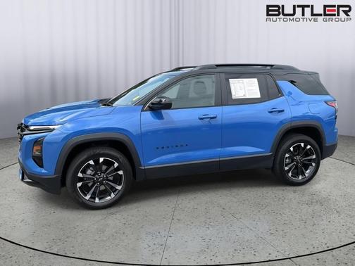 Reef Blue Metallic 2025 Chevrolet Equinox RS