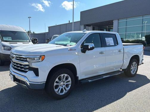 Summit White 2023 Chevrolet Silverado 1500 LTZ