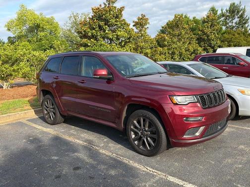 Velvet Red Pearlcoat 2018 Jeep Grand Cherokee High Altitude