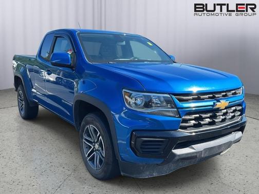 Bright Blue Metallic 2021 Chevrolet Colorado WT