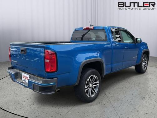 Bright Blue Metallic 2021 Chevrolet Colorado WT