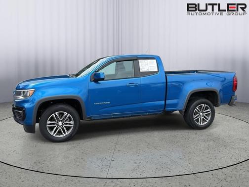 Bright Blue Metallic 2021 Chevrolet Colorado WT