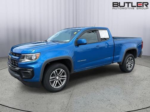 Bright Blue Metallic 2021 Chevrolet Colorado WT