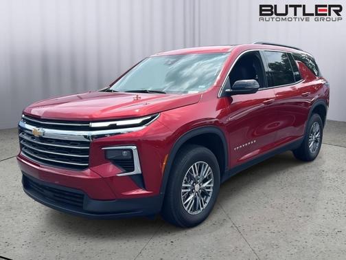 Radiant Red 2025 Chevrolet Traverse LT