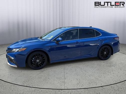 Blue 2024 Toyota Camry XSE