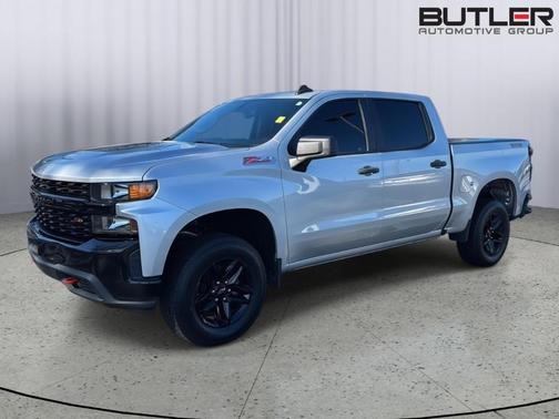 Silver Ice Metallic 2020 Chevrolet Silverado 1500 Custom Trail Boss
